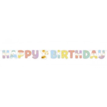 1st Birthday Rainbow felirat 180 cm 1st Birthday Rainbow felirat 180 cm