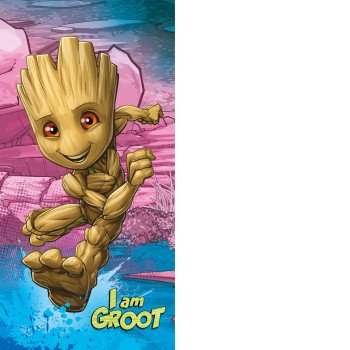 A galaxis őrzői I am Groot fürdőlepedő, strand törölköző 70x140cm A galaxis őrzői I am Groot fürdőlepedő, strand törölköző 70x140cm