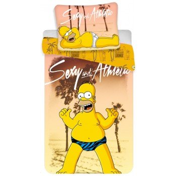 A Simpson család Beach ágyneműhuzat 140×200cm, 70×90 cm A Simpson család Beach ágyneműhuzat 140×200cm, 70×90 cm
