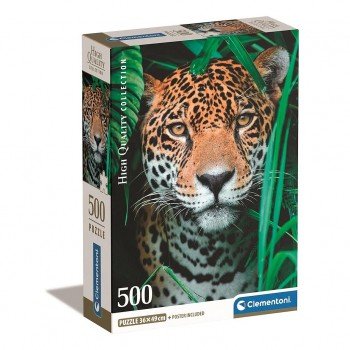 Állatos Jaguar 500 db-os puzzle Clementoni Állatos Jaguar 500 db-os puzzle Clementoni