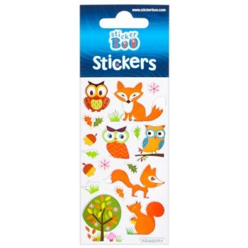 Állatos matrica ezüst díszítéssel Állatos matrica ezüst díszítéssel