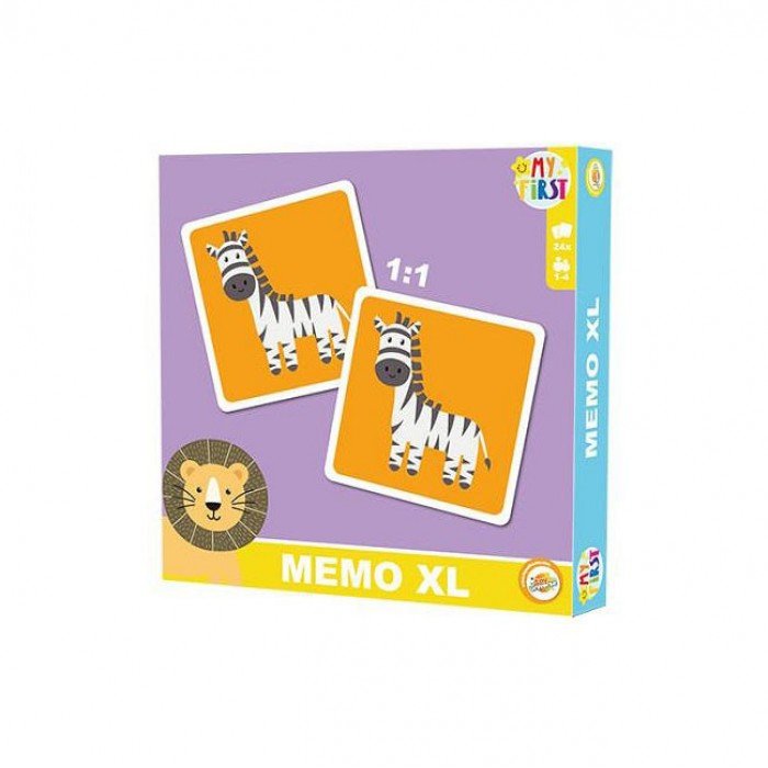 Állatos Wild memória játék XL 24 db-os Állatos Wild memória játék XL 24 db-os