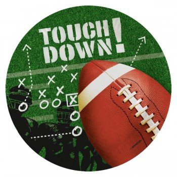 Touchdown papírtányér 8 db-os 22,8 cm