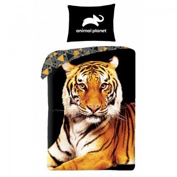 Animal Planet Tiger ágyneműhuzat 140×200cm, 70×90 cm Animal Planet Tiger ágyneműhuzat 140×200cm, 70×90 cm