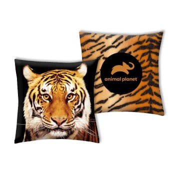 Animal Planet Tiger párna, díszpárna 40x40 cm Animal Planet Tiger párna, díszpárna 40x40 cm