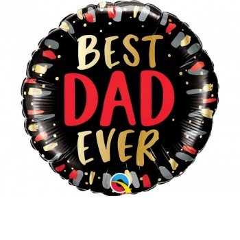 Best Dad Ever, Apa fólia lufi 46 cm Best Dad Ever, Apa fólia lufi 46 cm