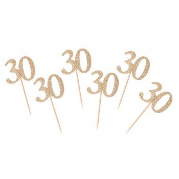 Gold, Arany 30 díszítő pálca 6 db-os Gold, Arany 30 díszítő pálca 6 db-os