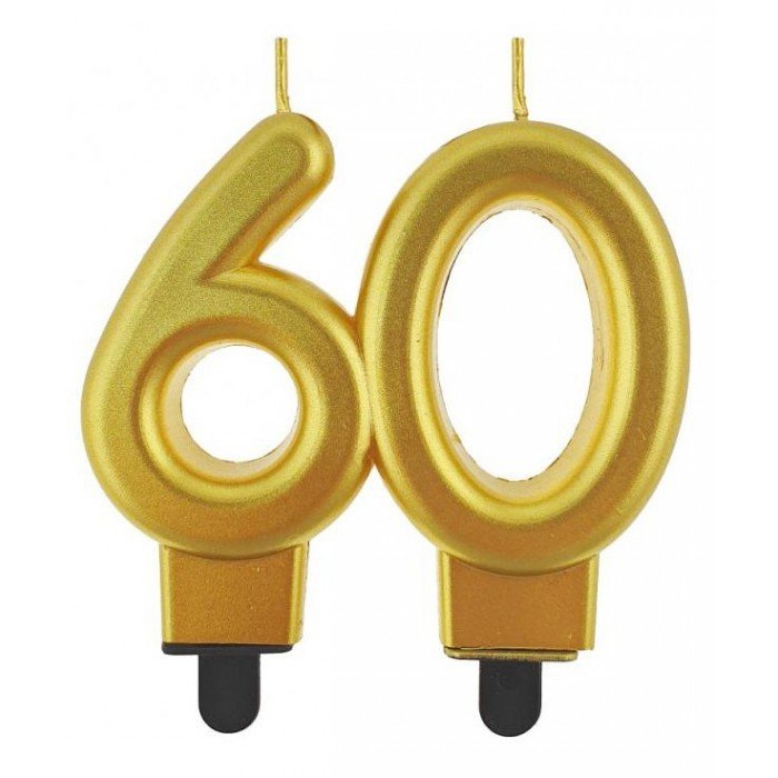 Gold, Arany tortagyertya, számgyertya 60-as