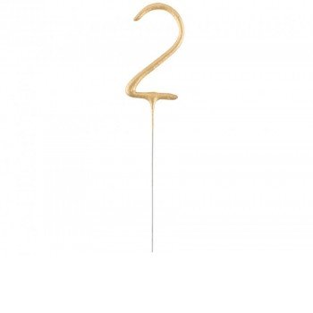 Gold, Arany 2-es csillagszóró 17 cm