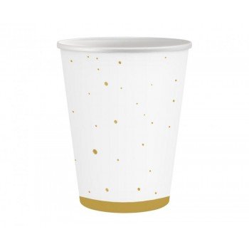 Gold Celebrate papír pohár 6 db-os 250 ml Gold Celebrate papír pohár 6 db-os 250 ml