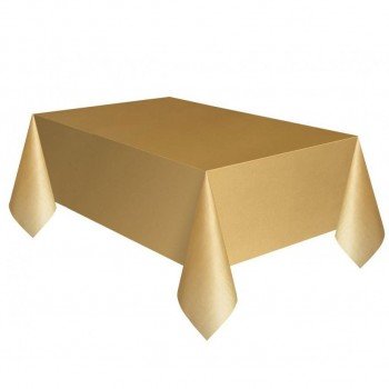 Arany Gold műanyag asztalterítő 137x274 cm Arany Gold műanyag asztalterítő 137x274 cm