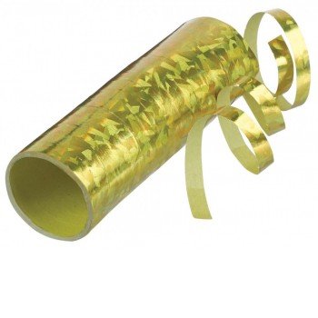 Holographic Gold szerpentin 4 m Holographic Gold szerpentin 4 m