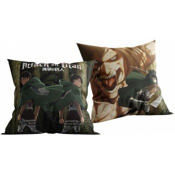 Attack on Titan Chosen Ones párna, díszpárna 40x40 cm Attack on Titan Chosen Ones párna, díszpárna 40x40 cm