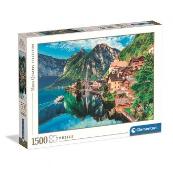 Ausztria Hallstatt 1500 db-os puzzle Clementoni Ausztria Hallstatt 1500 db-os puzzle Clementoni