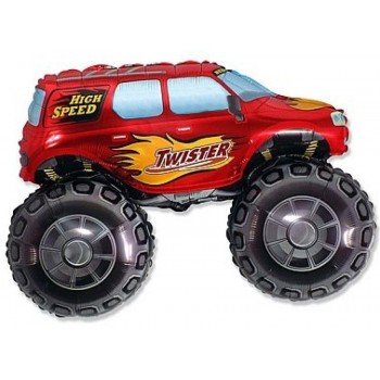 Twister Car Red, Autó fólia lufi 36 cm (WP) Twister Car Red, Autó fólia lufi 36 cm (WP)