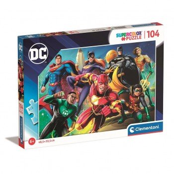 Az Igazság Ligája Daily Planet 104 db-os puzzle Clementoni Az Igazság Ligája Daily Planet 104 db-os puzzle Clementoni