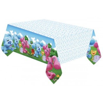 Azúrkék nyomok asztalterítő 120x180 cm Azúrkék nyomok asztalterítő 120x180 cm