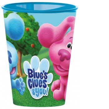 Azúrkék nyomok pohár, műanyag 260 ml Azúrkék nyomok pohár, műanyag 260 ml