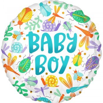 Baby Boy fólia lufi 43 cm Baby Boy fólia lufi 43 cm
