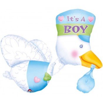Baby Boy fólia lufi 81 cm Baby Boy fólia lufi 81 cm
