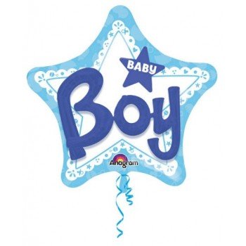 Baby Boy Fólia lufi 81 cm Baby Boy Fólia lufi 81 cm