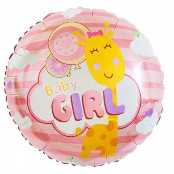 Baby Girl fólia lufi 36 cm Baby Girl fólia lufi 36 cm