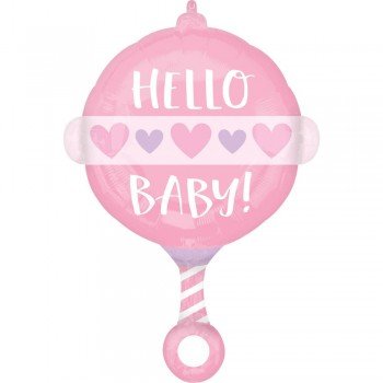 Baby Girl fólia lufi 60 cm Baby Girl fólia lufi 60 cm