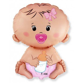 Baby Girl fólia lufi 61 cm (WP) Baby Girl fólia lufi 61 cm (WP)