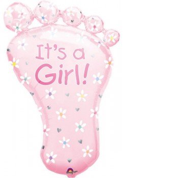 Baby Girl fólia lufi 82 cm Baby Girl fólia lufi 82 cm