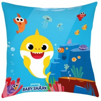 Baby Shark párna, díszpárna 40*40 cm Baby Shark párna, díszpárna 40*40 cm