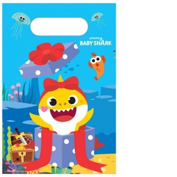 Baby Shark ajándéktasak 8 db-os