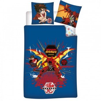 Bakugan Dragon Battle ágyneműhuzat 140×200cm, 63×63 cm microfibre Bakugan Dragon Battle ágyneműhuzat 140×200cm, 63×63 cm microfibre