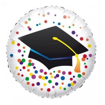 Graduation, Ballagás Fólia lufi 43 cm Graduation, Ballagás Fólia lufi 43 cm
