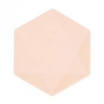 Barack Vert Decor hatszögletű lapostányér 6 db-os 15,8 cm Barack Vert Decor hatszögletű lapostányér 6 db-os 15,8 cm