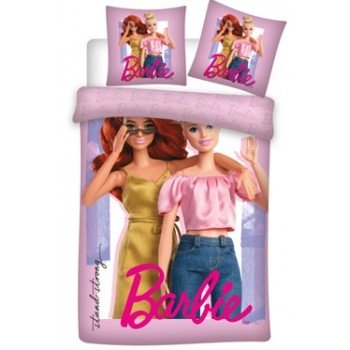 Barbie Duo ágyneműhuzat 135×200cm, 80×80 cm Barbie Duo ágyneműhuzat 135×200cm, 80×80 cm