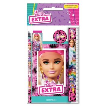 Barbie Extra írószer szett 5 db-os Barbie Extra írószer szett 5 db-os