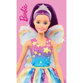 Barbie fairy kéztörlő arctörlő, törölköző 30x50cm Barbie fairy kéztörlő arctörlő, törölköző 30x50cm
