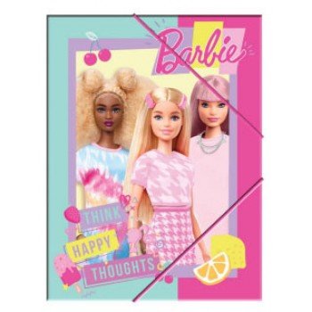 Barbie Happy Thoughts A/4 gumis mappa Barbie Happy Thoughts A/4 gumis mappa