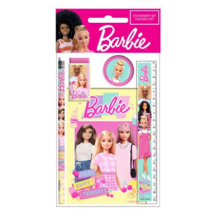 Barbie Happy Thoughts írószer szett 5 db-os