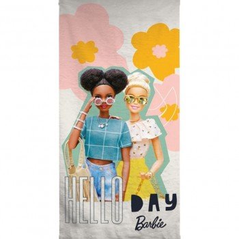 Barbie Hello fürdőlepedő, strand törölköző 70x140cm (Fast Dry) Barbie Hello fürdőlepedő, strand törölköző 70x140cm (Fast Dry)