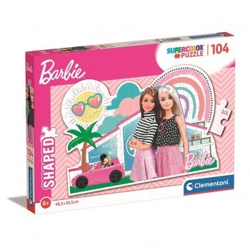 Barbie House 104 db-os forma puzzle Clementoni Barbie House 104 db-os forma puzzle Clementoni