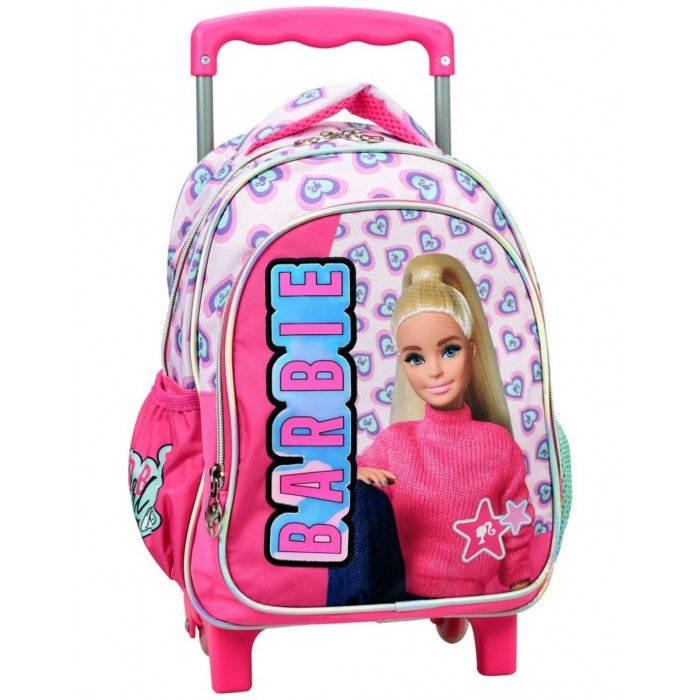 Barbie Love gurulós ovis hátizsák, táska 30 cm