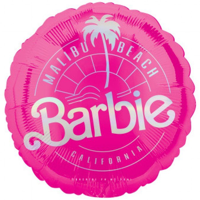 Barbie Malibu Beach fólia lufi 43 cm