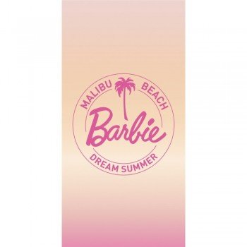 Barbie Malibu fürdőlepedő, strand törölköző 70x140cm Barbie Malibu fürdőlepedő, strand törölköző 70x140cm
