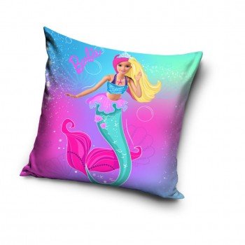 Barbie Mermaid párnahuzat 40x40 cm Barbie Mermaid párnahuzat 40x40 cm