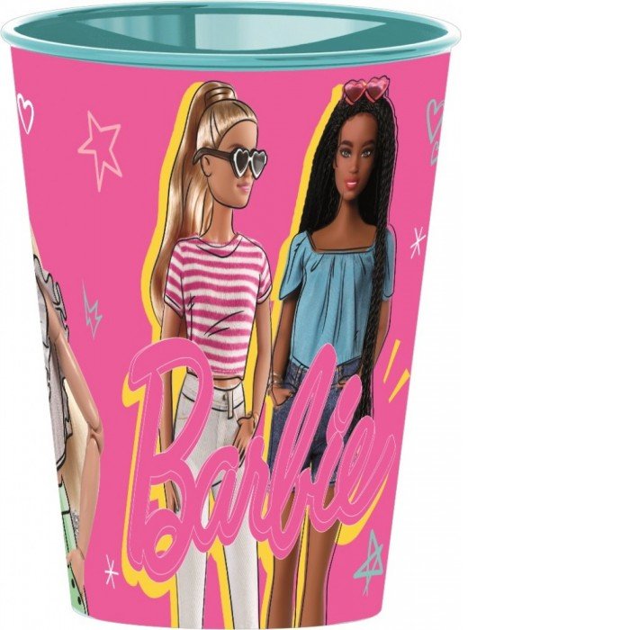 Barbie pohár, műanyag 260 ml