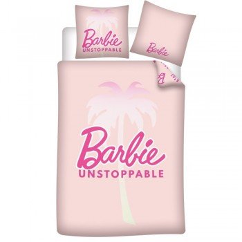 Barbie Unstoppable ágyneműhuzat 140×200cm, 63×63 cm microfibre Barbie Unstoppable ágyneműhuzat 140×200cm, 63×63 cm microfibre