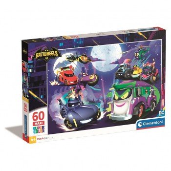 Batman Batwheels 60 db-os maxi puzzle Clementoni Batman Batwheels 60 db-os maxi puzzle Clementoni