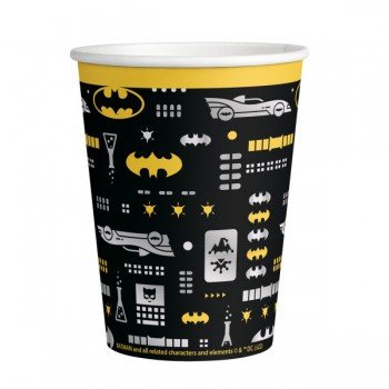 Batman papír pohár 8 db-os 250 ml Batman papír pohár 8 db-os 250 ml