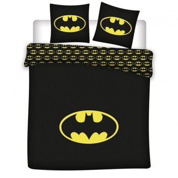 Batman dupla, kétszemélyes ágyneműhuzat 240×220cm, 63x63 cm Microfibre Batman dupla, kétszemélyes ágyneműhuzat 240×220cm, 63x63 cm Microfibre